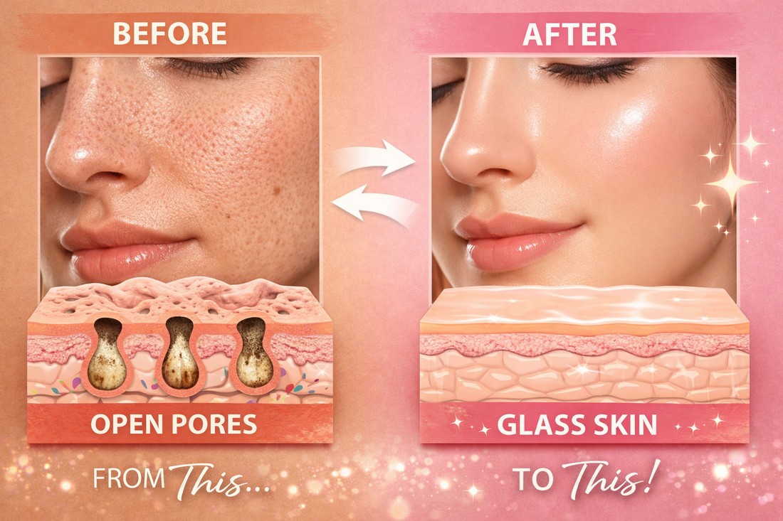 Open Pores To Glass Skin Transformation