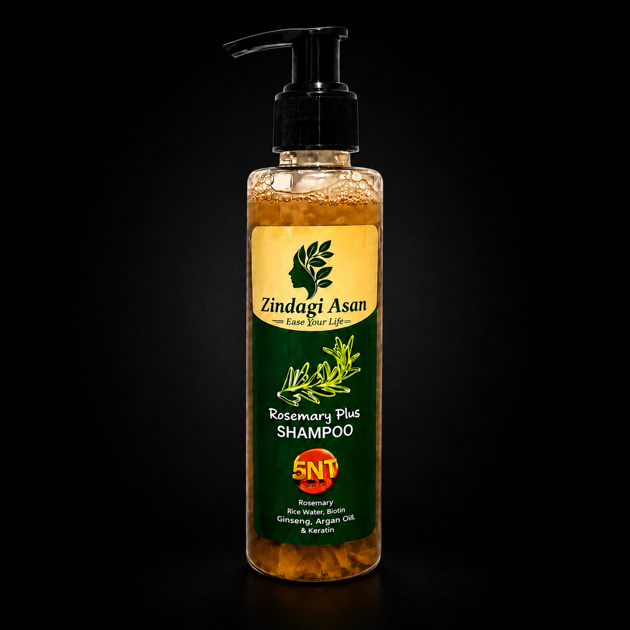 Rosemary Plus Shampoo: 5-in-1 (100ml)